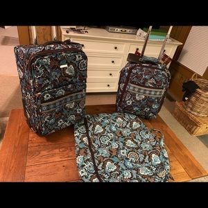 Vera Bradley Java Blue Luggage